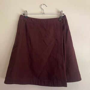 Madewell cotton Wrap Skirt